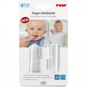Reer - Силиконови напръстници за почистване на зъби 